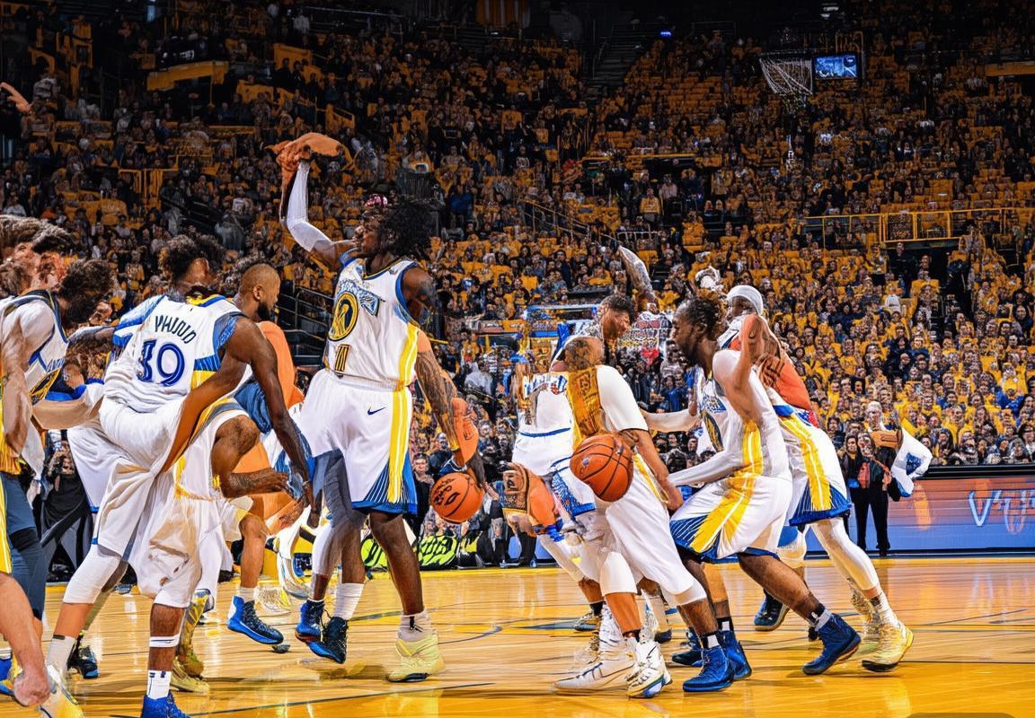 2019年勇士对森林狼经典篮球对决：战术火花与巅峰对决