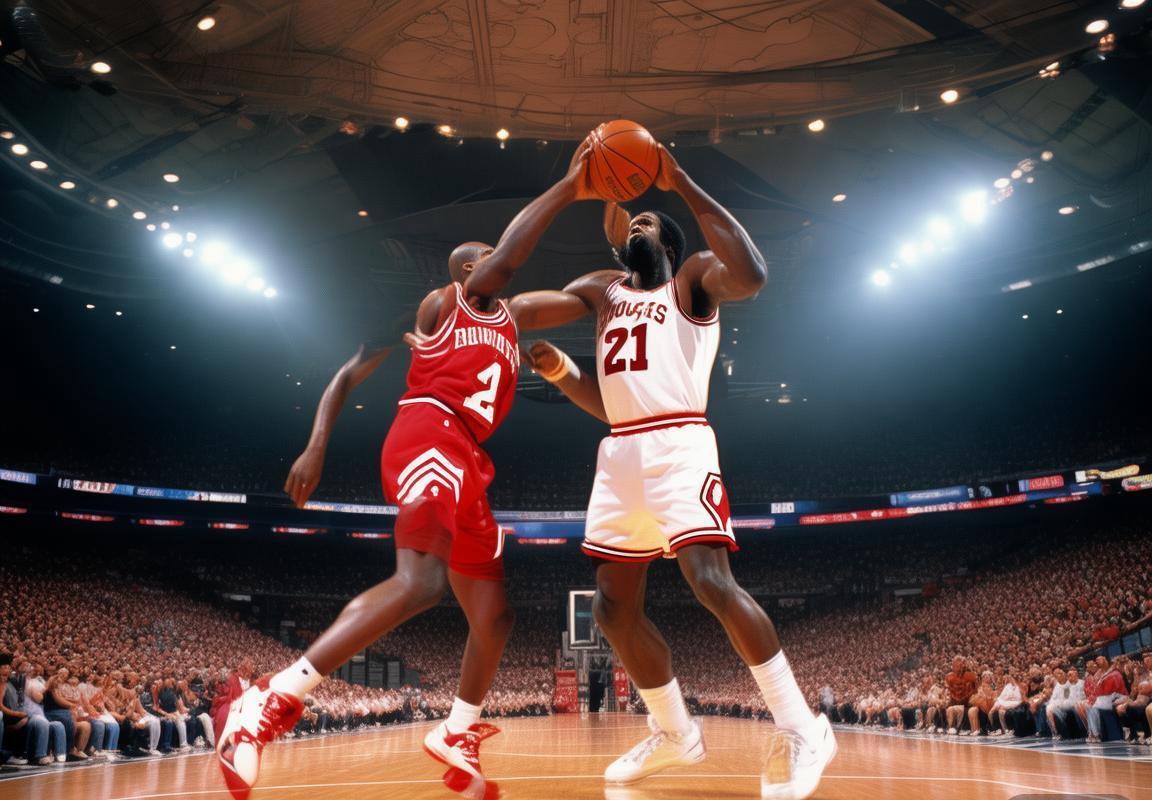 乔丹与奥拉朱旺1998年NBA巅峰对决回顾