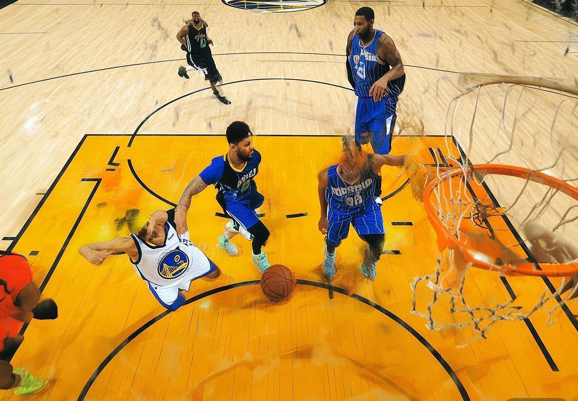 2017NBA勇士对魔术：小球战术与内线强攻的巅峰对决(图4)