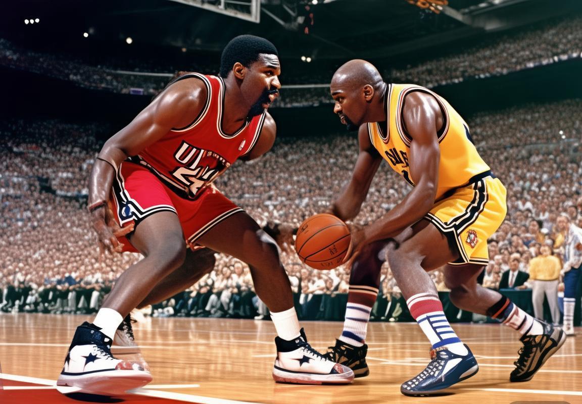 乔丹与奥拉朱旺1998年NBA巅峰对决回顾(图4)